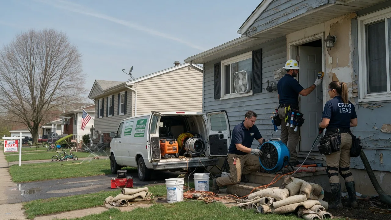 Flood Cleanup in Tollhouse, CA near me